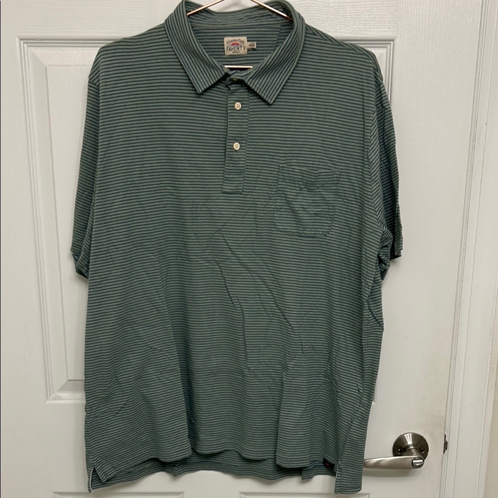 Faherty Men’s Knit Polo